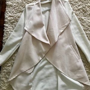 White sweater like jacket
